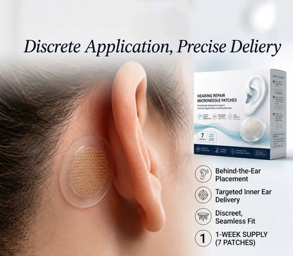 HEARING SUPPORT MICRONEEDLE PATCHES